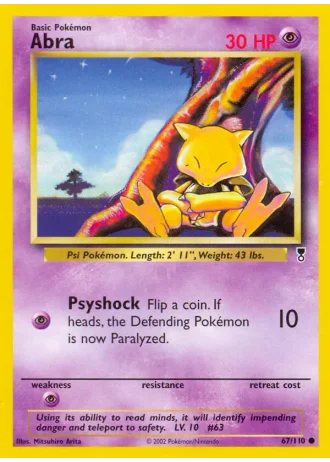 Abra #67 — Legendary Collection