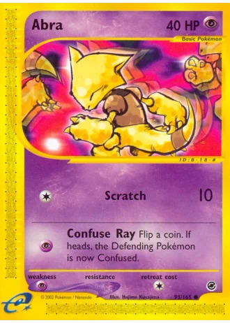 Abra #93/165 — Expedition Set Base