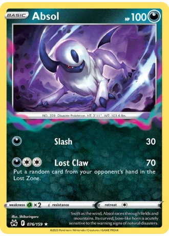 Absol #076 — Crown Zenith