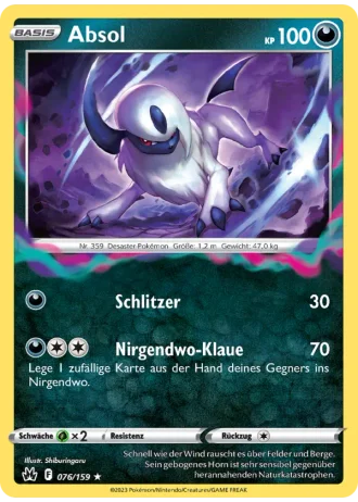 Absol #076/159 — Zenit der Könige