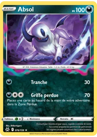 Absol #076/159 — Zénith Suprême
