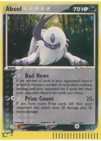 Absol #1/97 — Dragon