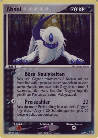 Absol #1 — EX Drache