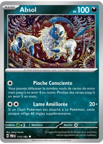 Absol #113/182 — Faille Paradoxe
