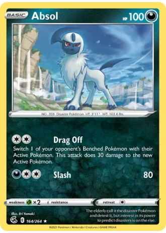 Absol #164 — Fusion Strike