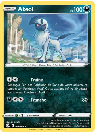 Absol #164 — Poing de Fusion