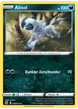 Absol #38/73 — Weg des Champs