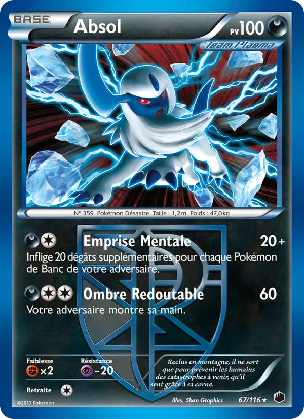 Absol #67 — Glaciation Plasma
