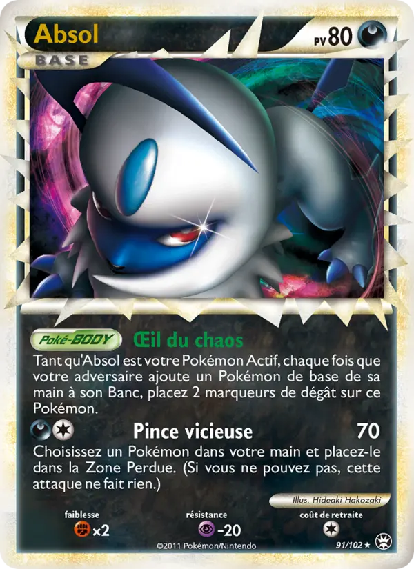 Absol #91 — Triomphant