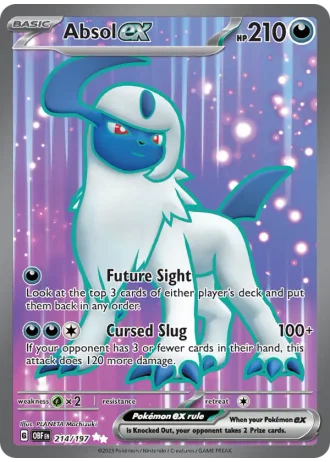 Absol ex #214/197 — Obsidian Flames