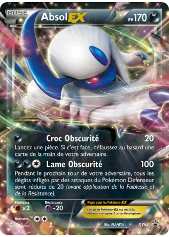 Absol EX XY62 — XY Promos