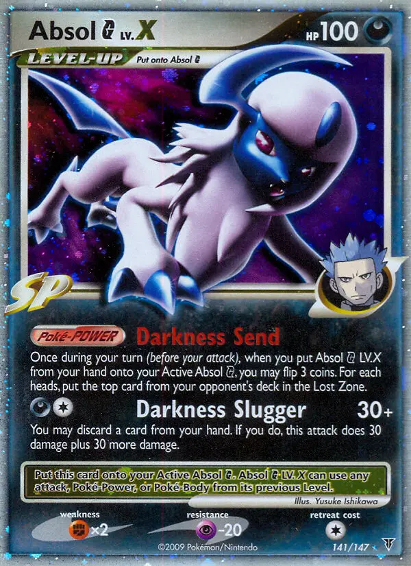 Absol G LV.X #141 — Supreme Victors