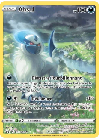 Absol GG16/70 — Galerie de Galar (Zénith Suprême)