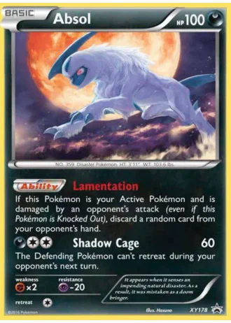 Absol XY178 — XY Promos