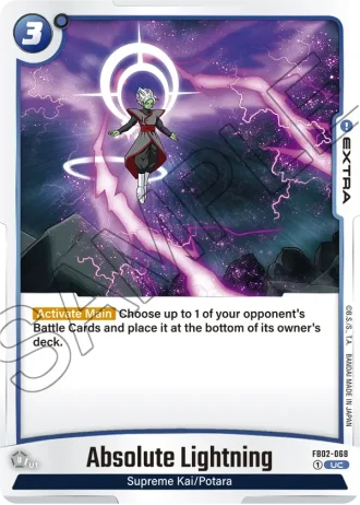 Absolute Lightning  FB02-068 — Blazing Aura (FB02)