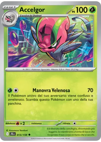 Accelgor #013/159 — Avventure Insieme