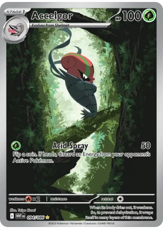 Accelgor #094/86 — White Flare