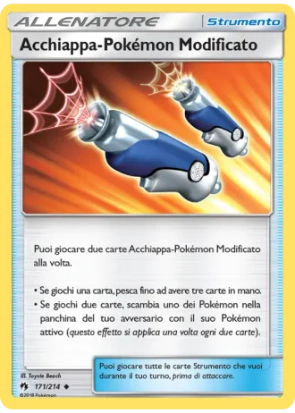 Acchiappa-Pokémon Modificato #171/214 — Tuoni Perduti