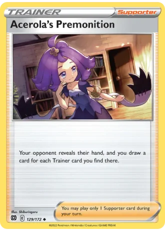 Acerola's Premonition #129/172 — Brilliant Stars