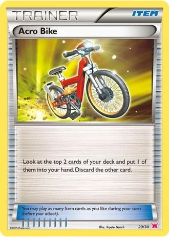 Acro Bike #29/30 — XY trainer Kit (Latias)