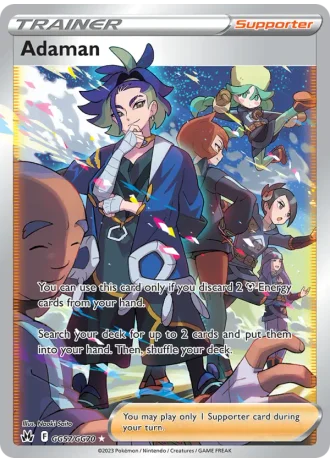 Adaman GG57/70 — Galarian Gallery (Crown Zenith)