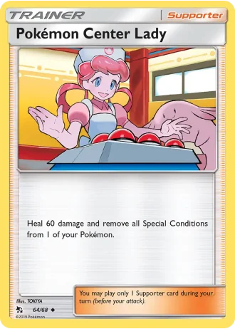 Addetta del Centro Pokémon #64 — Destino Sfuggente