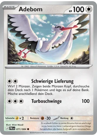 Adebom #071/84 — Dunkelnacht