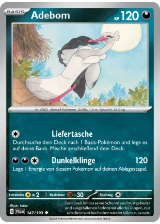 Adebom #147/193 — Entwicklungen in Paldea