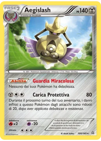 Aegislash #100 — Scontro Primordiale
