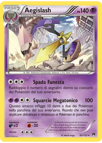 Aegislash #62 — Turbo Crash