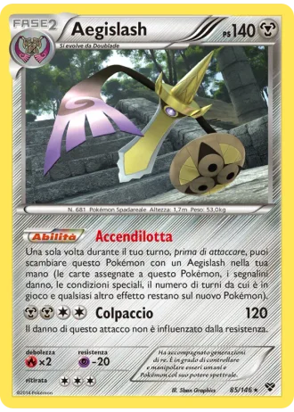 Aegislash #85 — XY