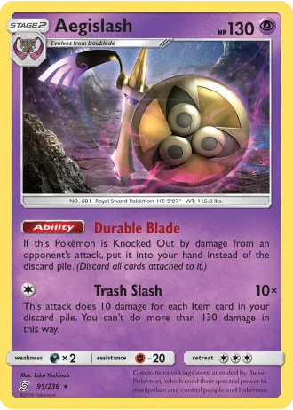 Aegislash #95/236 — Unified Minds