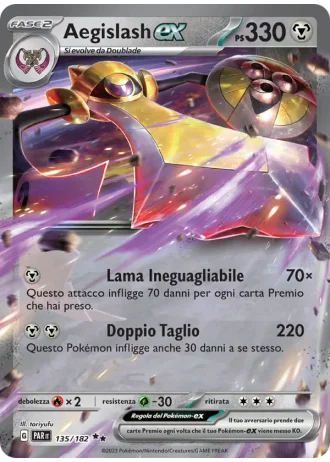 Aegislash ex #135 — Paradosso Temporale