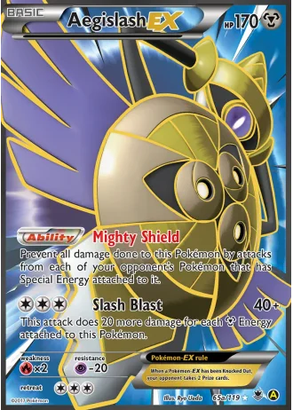 Aegislash EX #65a/119 — Phantom Forces