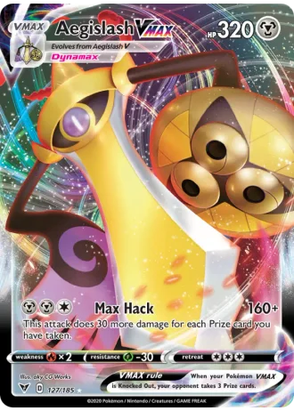 Aegislash VMAX #127 — Vivid Voltage