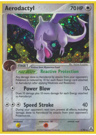 Aerodactyl #1 — EX Legend Maker