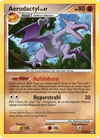 Aerodactyl #13/99 — Arceus