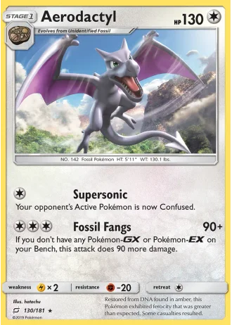 Aerodactyl #130 — Team Up
