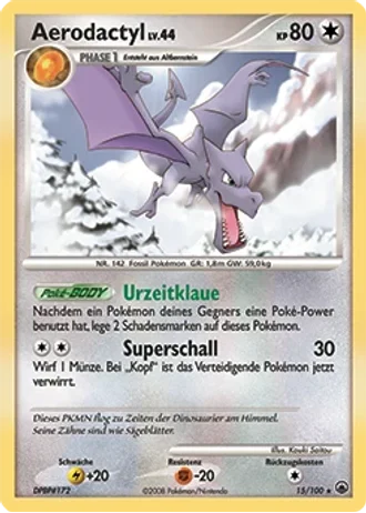 Aerodactyl #15/100 — Majestätischer Morgen