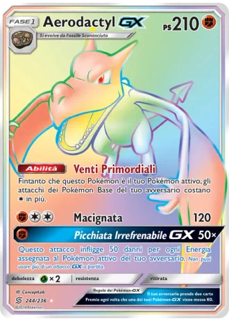 Aerodactyl GX #244 — Sintonia Mentale
