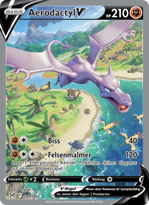 Aerodactyl V #180 — Verlorener Ursprung