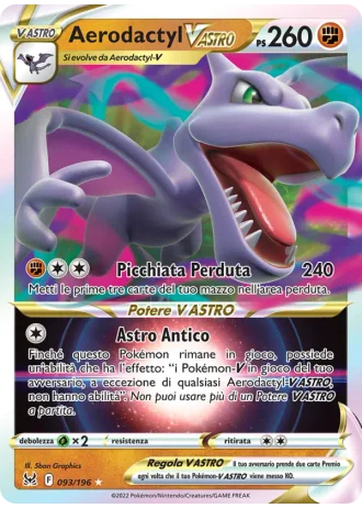 Aerodactyl V ASTRO #093/196 — Origine Perduta