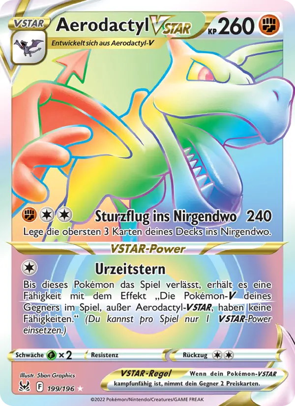 Aerodactyl VSTAR #199 — Verlorener Ursprung
