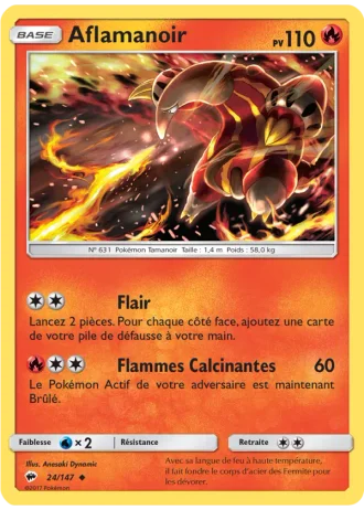 Aflamanoir #24/147 — Ombres Ardentes