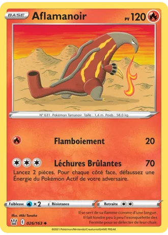Aflamanoir #26/163 — Styles de combat