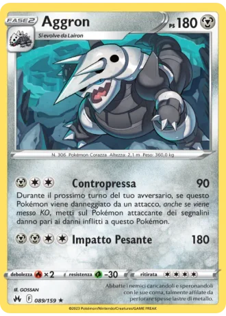 Aggron #089/159 — Zenit Regale