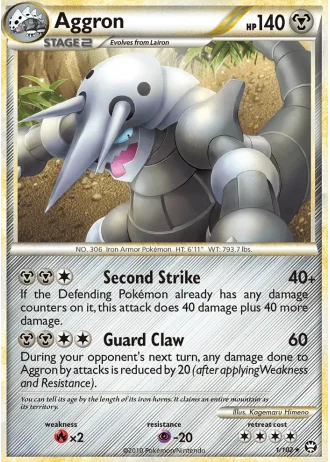Aggron #1/102 — Battaglie Trionfali