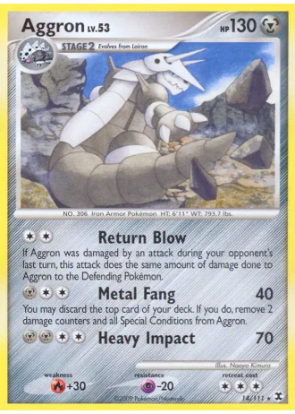 Aggron #14/111 — L'Ascesa dei Rivali