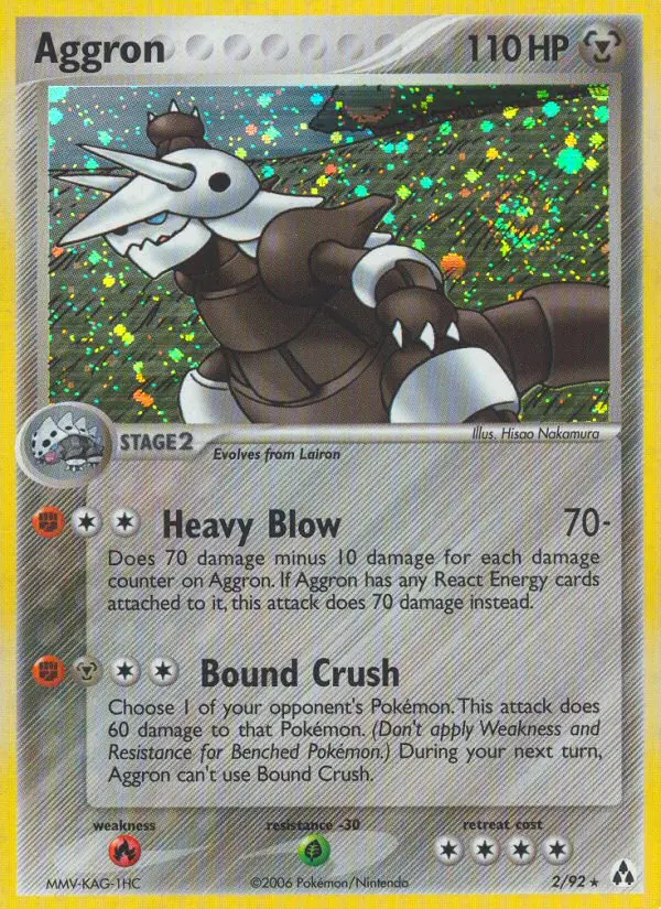 Aggron #2 — EX La Leggenda di Mew