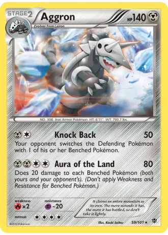 Aggron #59 — Plasma Blast